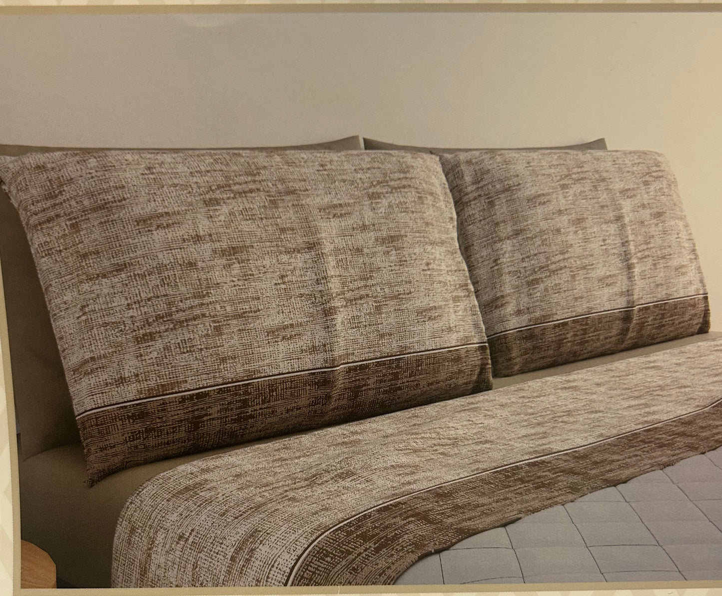Lenzuola matrimoniali in flanella 100% cotone IDEA HOME