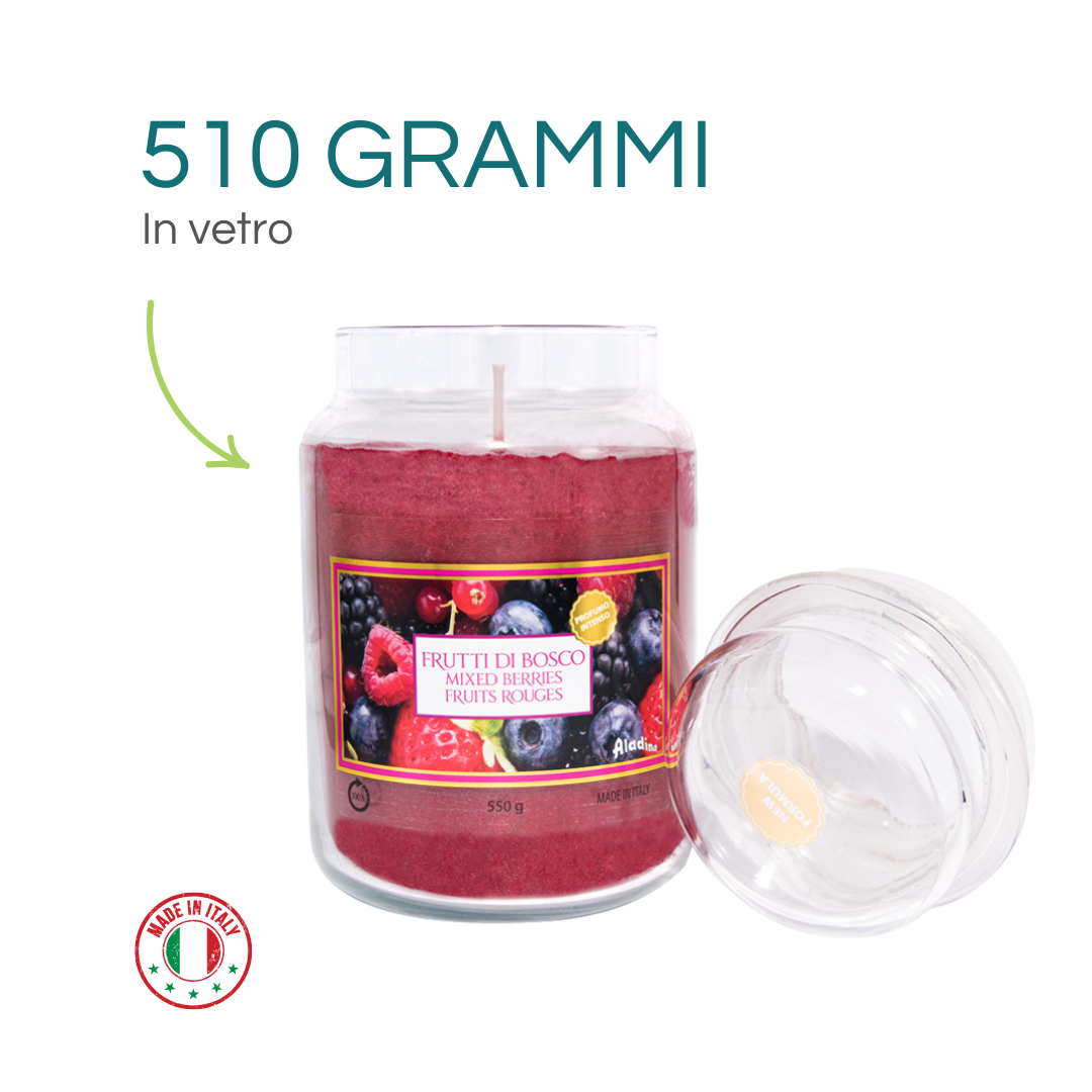 Candela Arcade frutti di bosco