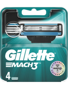 Gallette mach 3 ricambi 4 pz