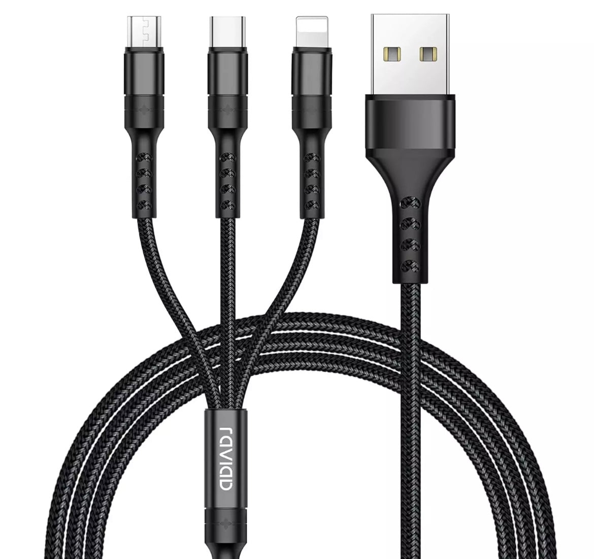 Raviad 3 port usb charger